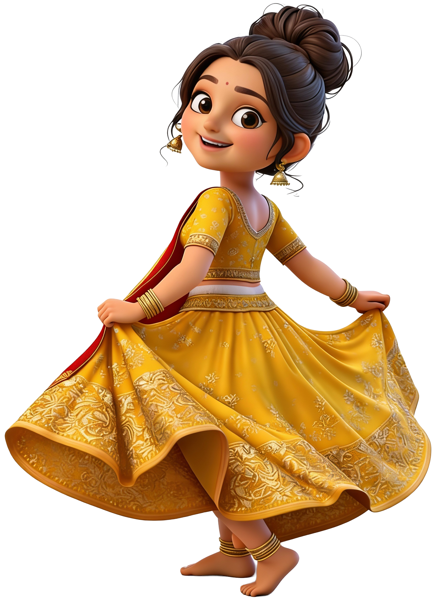 Asli Indian Boy Mascot